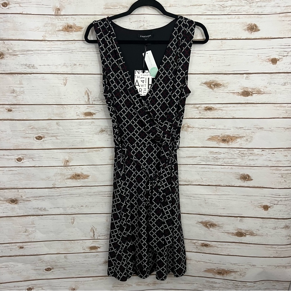 41 Hawthorn Stitch Fix Tristana Essential Knit Faux Wrap Tank Dress NWT